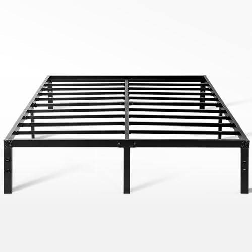 NOAH MEGATRON 14 Inch Twin Bed Frame Heavy Duty Metal Platform with Under Storage Z819