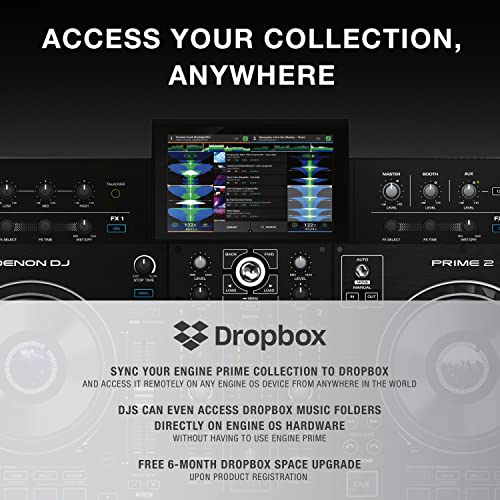 Denon DJ PRIME 4+ Standalone DJ Controller with 4 Decks and 10.1" Touchscreen Z5622