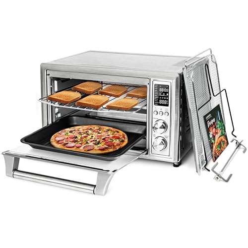 COSORI 11-in-1 Air Fryer Oven, 13Qt with Rotisserie, Recipe Book & 6 Accessories G17087