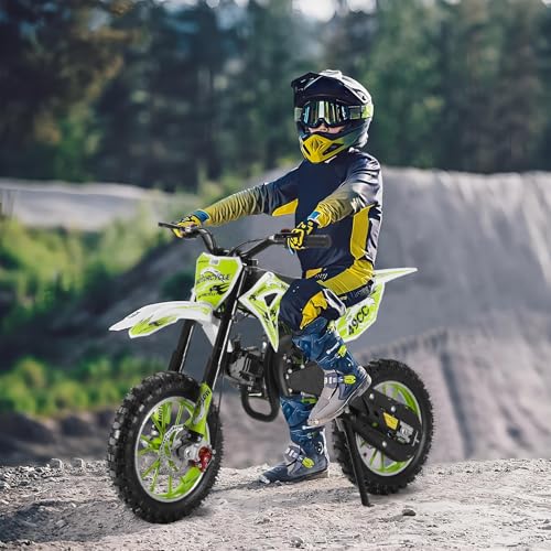 Kids Dirt Bike 49cc Gas Mini Motorcycle Off Road Pink Q561898