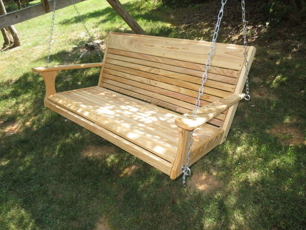 USA Made Wooden Porch Swing Y322