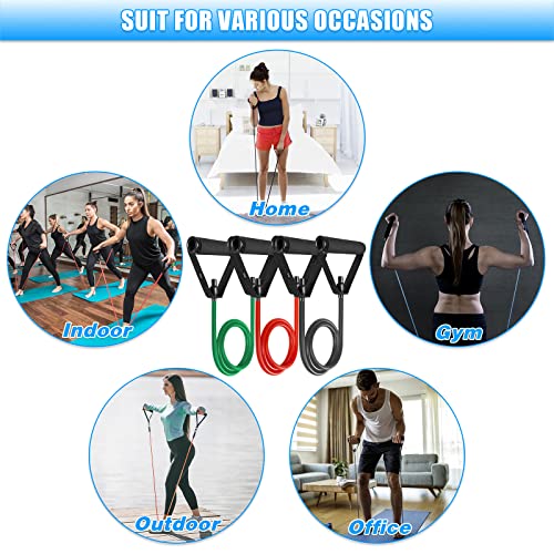 Brebebe Door Anchor Strap for Resistance Bands, Multi Point Gym Attachment, Home Fitness Equipment U4872