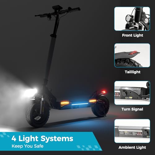 Electric Scooter 1000W Motor 28 MPH Foldable for Adults P648726