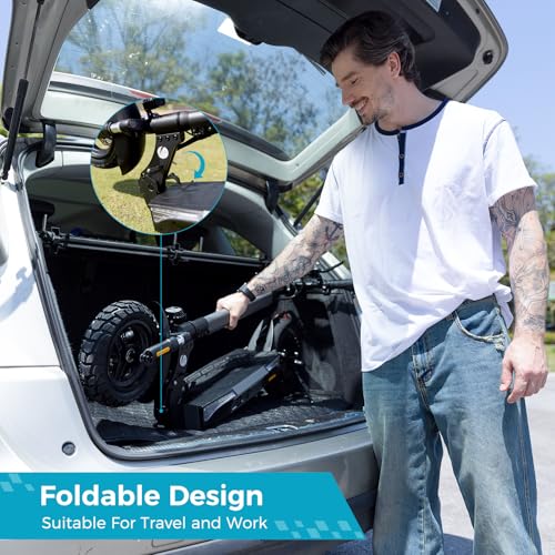 Electric Scooter 1000W Motor 28 MPH Foldable for Adults P648726