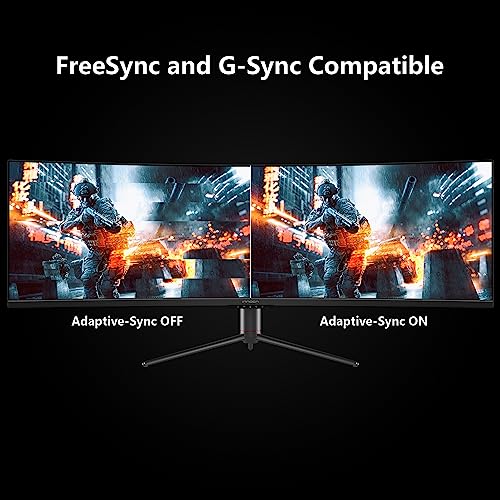 INNOCN 49" Curved Ultrawide Gaming Monitor 120Hz QHD 32:9 E79455
