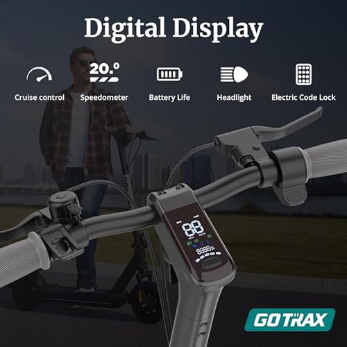Gotrax Electric Scooter for Adult, 500W Motor, 20MPH, Foldable Commuting E-Scooter A701