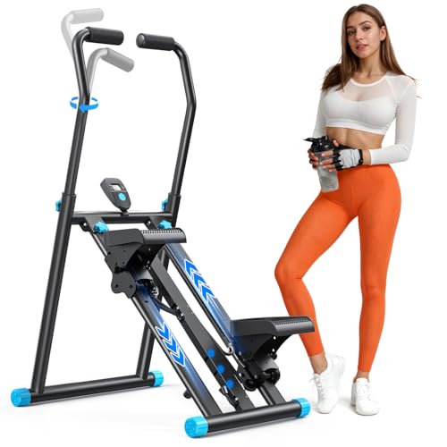 MERACH Stair Stepper for Home Gym, Vertical Climber Machine with Adjustable Handlebar P988