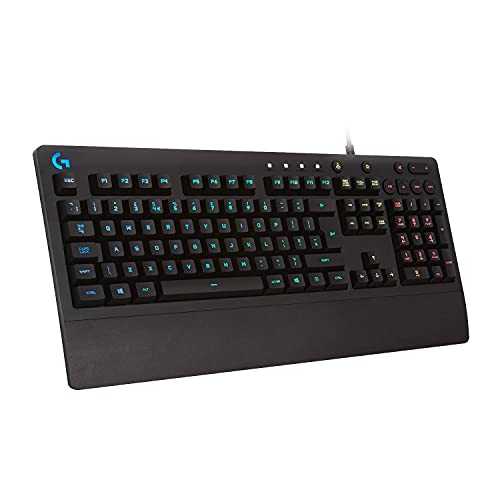 Logitech G203 Wired Gaming Mouse, 8,000 DPI, RGB, 6 Programmable Buttons, PC/Mac - Black U28629