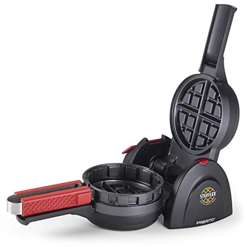 Presto 03512 Stuffler Stuffed Waffle Maker, Belgian, Black G663