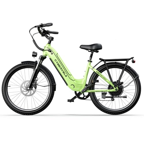 1000 Peak Electric Bike for Adults, 80 Miles Removable Battery, 26" 7-Speed D960