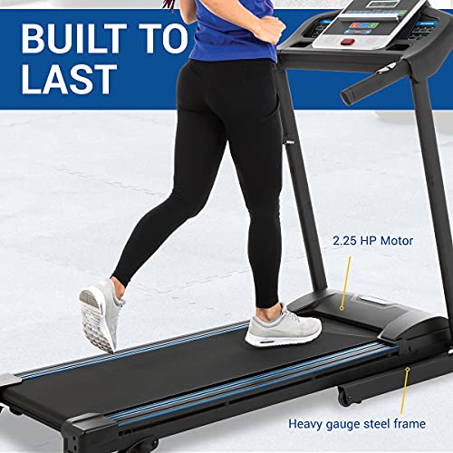 XTERRA Fitness Folding Smart Treadmill, 250+ LB Capacity S290