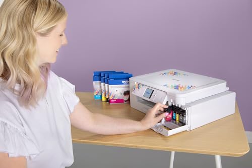Brother Sublimation Printer with 4-Color Ink Cartridge Set R9817