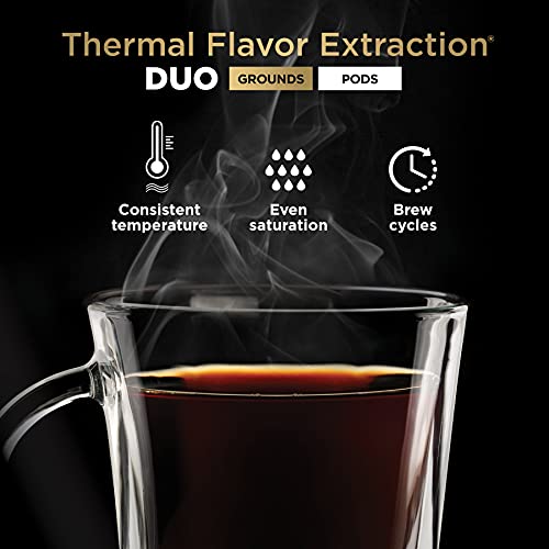 Ninja DualBrew Pro Specialty 12-Cup Coffee Maker with K-Cup Combo, Single Serve & Drip, Permanent Filter Included U419373