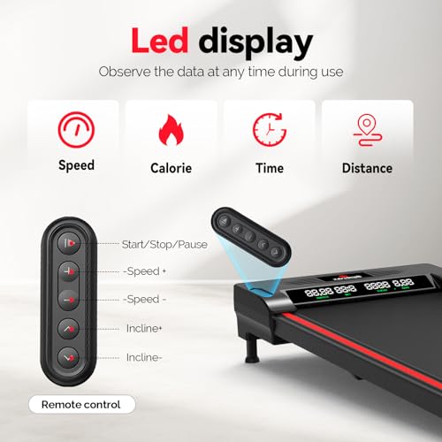Sperax Walking Vibration Pad with APP, 3 in 1 Under Desk Treadmill M5277