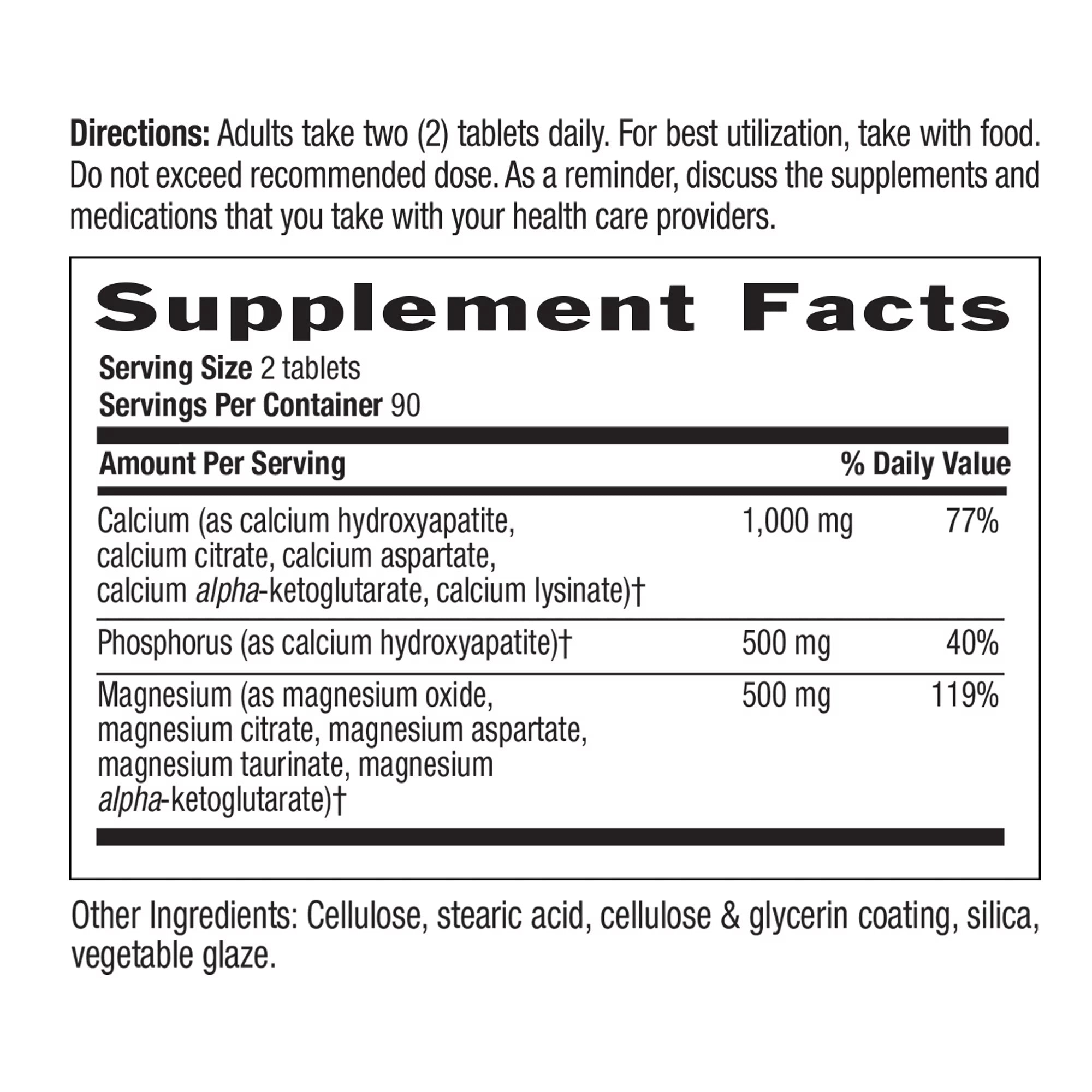 Country Life Target-Mins Calcium-Magnesium Complex, 180 Tablets P460498