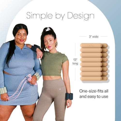 Bala Bangles Wrist & Ankle Weights Adjustable Silicone Set for Women Men Y10032