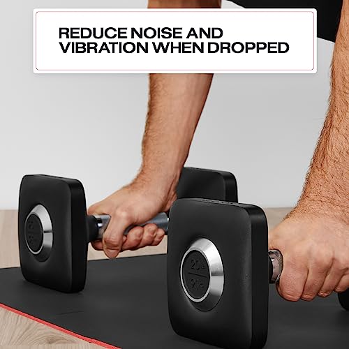 Peloton Dumbbells Pair of Cast Iron Weights with Urethane Coating Z769