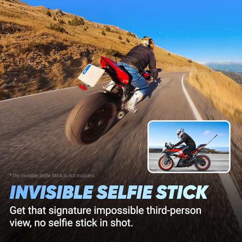Insta360 X4 Motorcycle Bundle 8K Waterproof 360 Action Camera B647