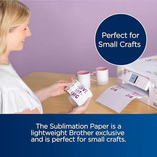 Brother Sublimation Printer with 4-Color Ink Cartridge Set R9817