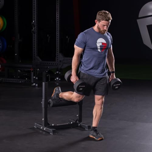 Titan Fitness Single Leg Squat Roller Stand-Alone Bulgarian Split Squat Machine N698033