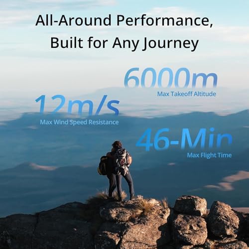 DJI Air 3 (DJI RC-N2) Drone with Dual Primary Cameras, 46-Min Flight Time X4993
