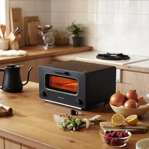 BALMUDA The Toaster Steam Oven Toaster, 5 Cooking Modes, Gray, US Version Z54734