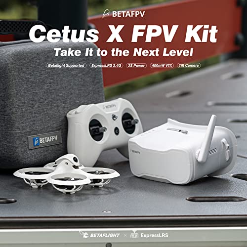 BETAFPV Cetus X FPV Kit with LiteRadio 3 Transmitter, VR03 Goggles, RTF for Beginners Q35266