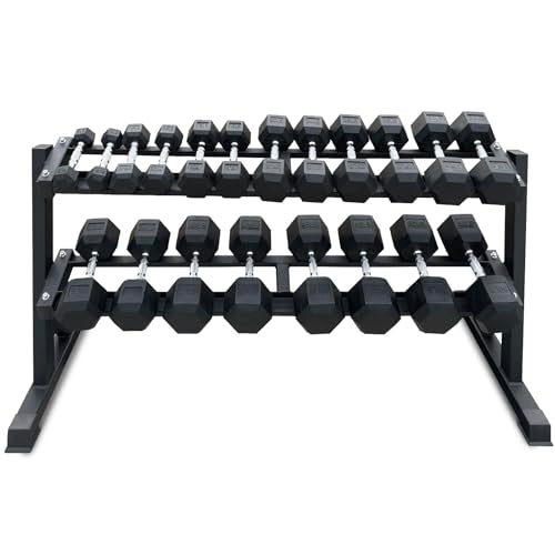 550 lbs Hex Dumbbell Weight Set for Home Gym Strength Training R4407