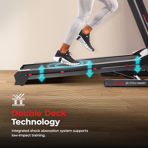 Sunny Health & Fitness Smart Treadmill with Auto Incline - SF-T7515SMART T120697