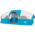 CAMPROS CP Tent 8 Person Weather Resistant Family Camping Tent with Carry Bag Z5924