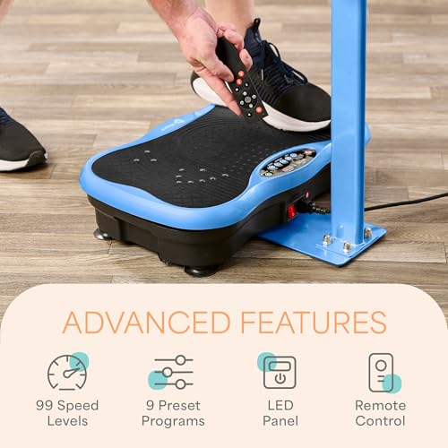 Lifepro TrimLite Vibration Plate Exercise Machine with Handlebars Q15746
