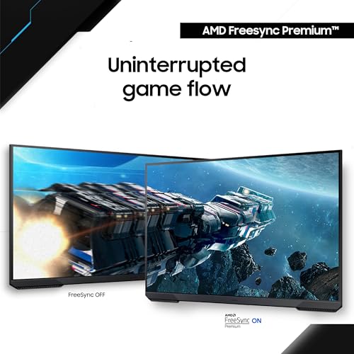 Samsung 34" Odyssey G5 Ultra-Wide Gaming Monitor, 1000R Curved, WQHD, 165Hz J415