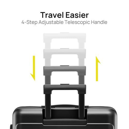 Carry-on Luggage 20 Inch Hardshell with Spinner Wheels and TSA Lock L610552