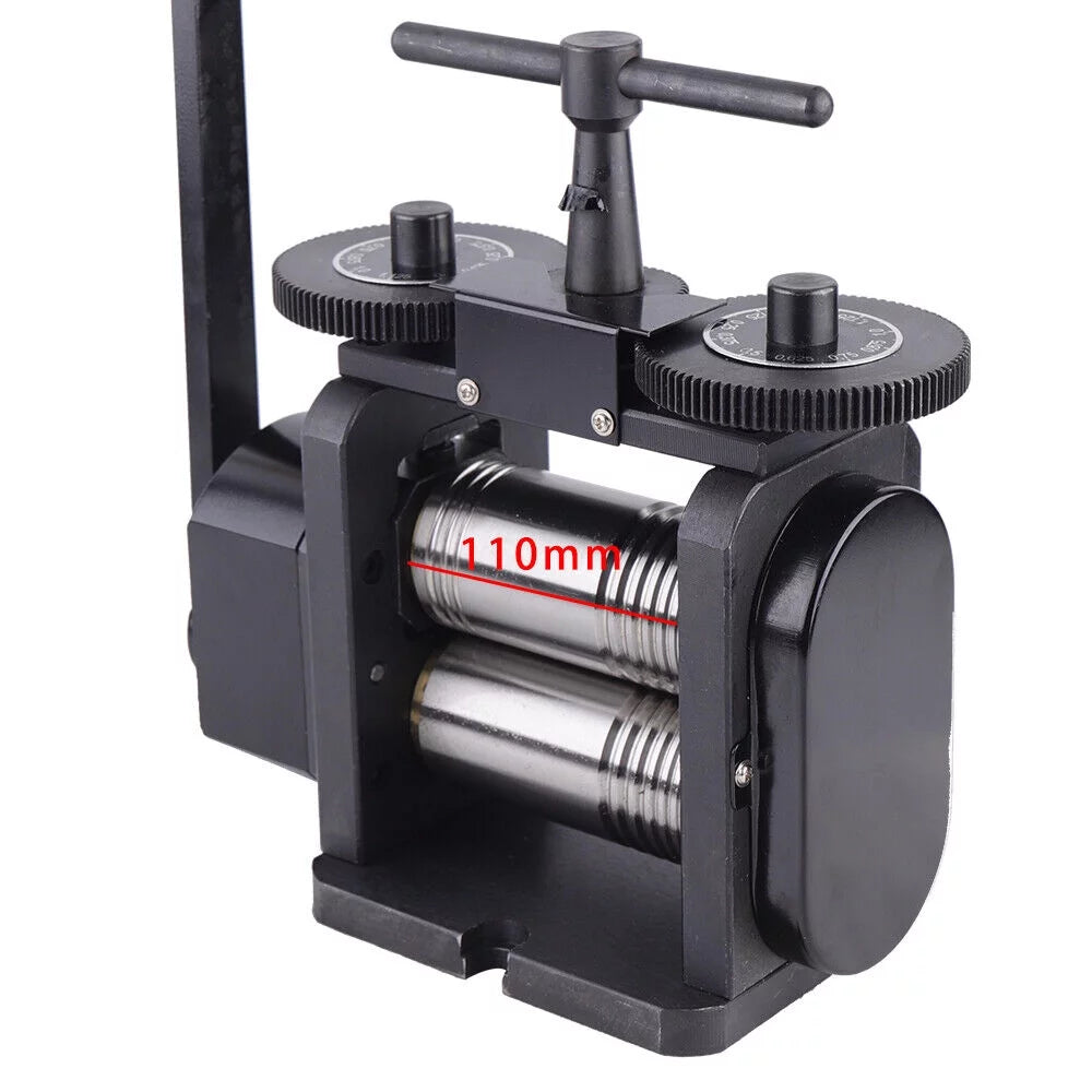 Fichiouy Jewelry Rolling Mill Machine 110mm Manual Combination Rolling Mill Y224584