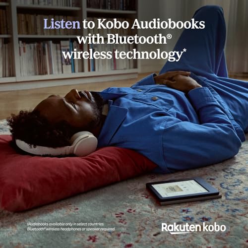 Kobo Clara Colour 6” Glare-Free Colour E Ink eReader, 16GB, Black S768