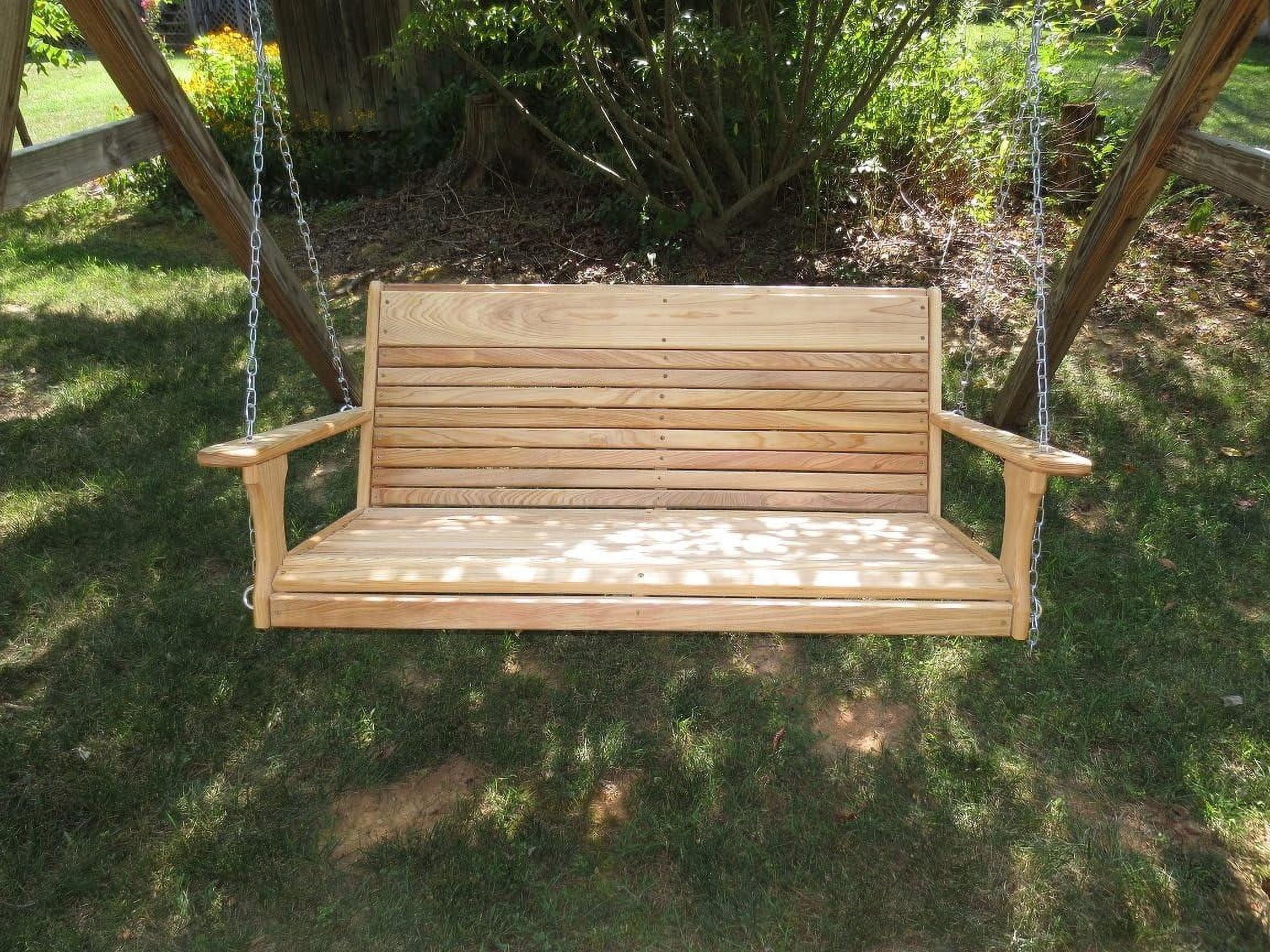 USA Made Wooden Porch Swing Y322