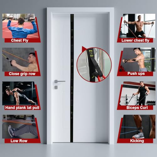 VEICK Resistance Bands with Handles for Home Workout O75059