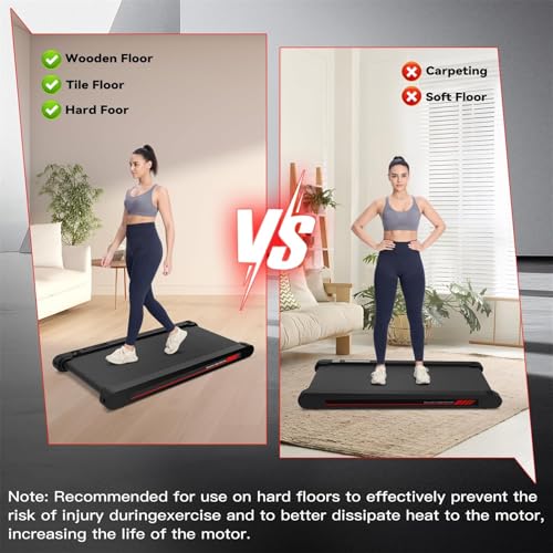 Sperax Walking Vibration Pad with APP, 3 in 1 Under Desk Treadmill M5277