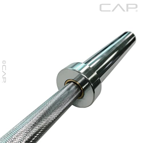 CAP Barbell 2-Inch Olympic Barbell Bars 5 ft, 6 ft, 7 ft Z63523