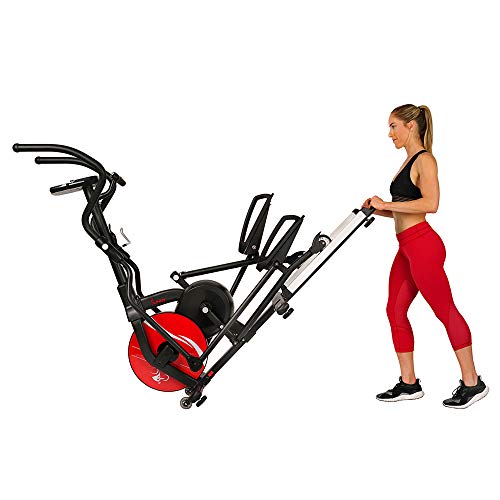 Sunny Health & Fitness Magnetic Elliptical Trainer with Tablet Holder B608