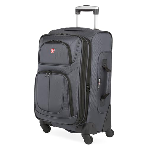 SwissGear Sion Softside Expandable Luggage, Black, 29-Inch C81483