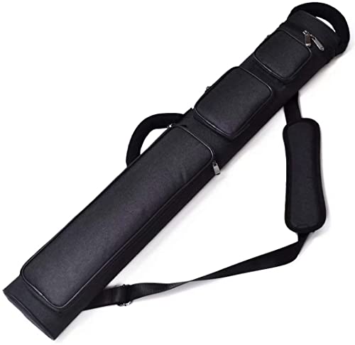 Champion Nylon/Leatherette Billiard Pool Cue Stick Hard Carrying Case Y844595