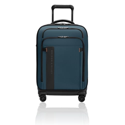 Briggs & Riley 22" Carry On Expandable Spinner - Softside Luggage, Black G487462