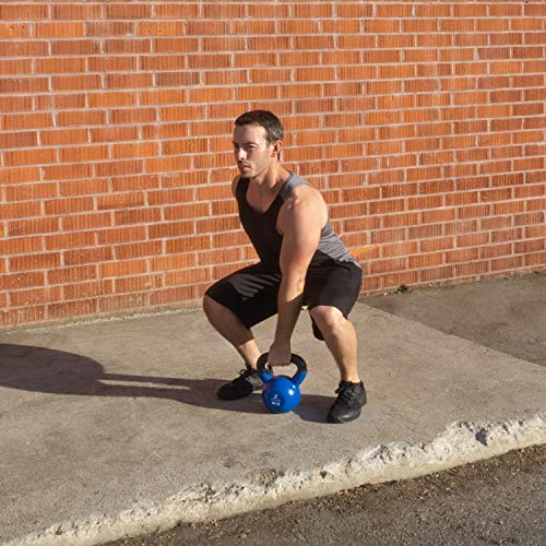 ProsourceFit Vinyl Coated Cast Iron Kettlebells A401
