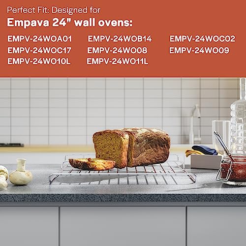 Empava 24 inch Electric Single Wall Oven with Convection, Stainless Steel K696155