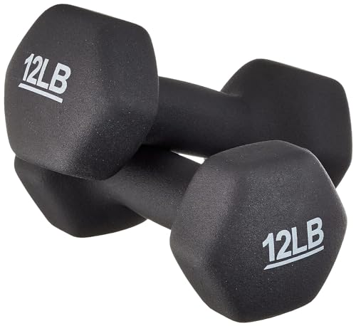 Amazon Basics Neoprene Dumbbell Hand Weights G9434