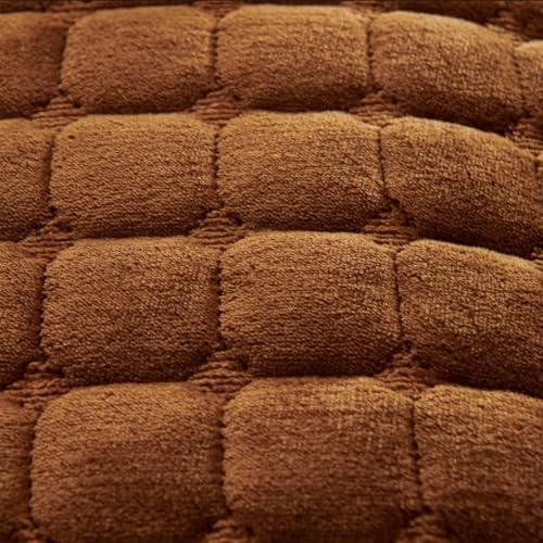 Plush Recliner Cover with Arms for Living Room, 52 x 74in J162