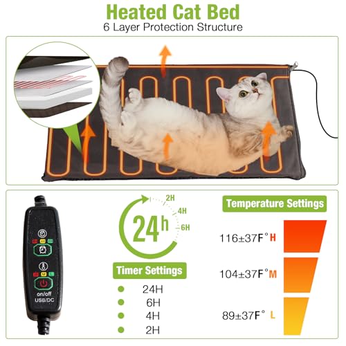 Outdoor Feral Cat House 2 Story Waterproof Shelter S95230