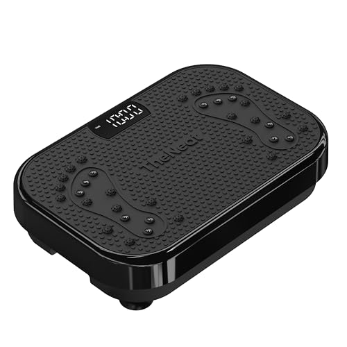 TheNeat Vibration Plate Exercise Machine, Whole Body Workout Vibration Fitness Platform, 330 Lbs Capacity, Low Noise Vibrating Plate Machine for Home & Office, NeatShake
