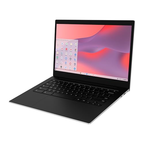 Samsung 14" Galaxy Chromebook Go Laptop, Intel Celeron, 4GB RAM, 64GB, ChromeOS, Silver S127738